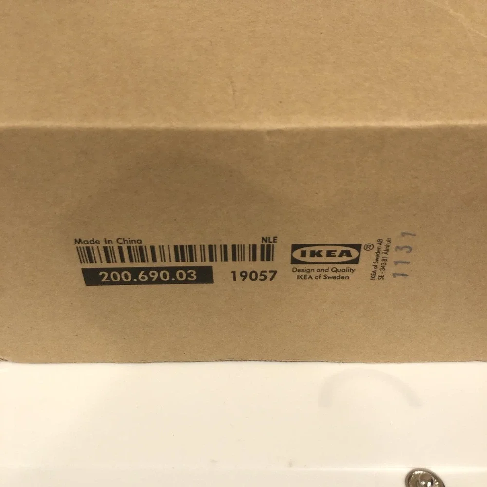 IKEA FUGA 2 Bulb Light Silver New Open Box 200.690.03 35W Bulbs